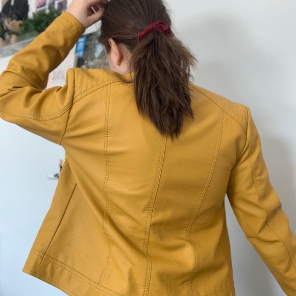 vintage mustard yellow jacket - Picture 2 of 5